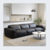 Big Black Bull Sofa