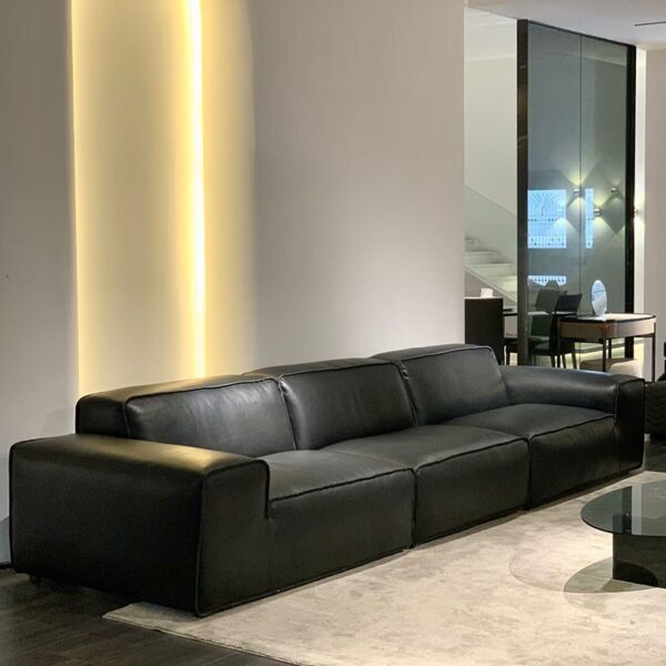 Big Black Bull Sofa