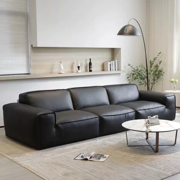 Big Black Bull Sofa