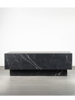 Rectangle Coffee Table Black Marquina