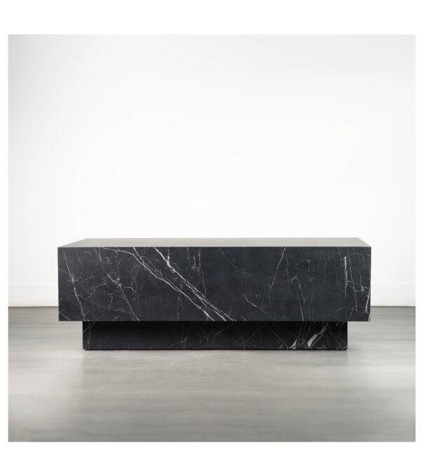 Rectangle Coffee Table Black Marquina