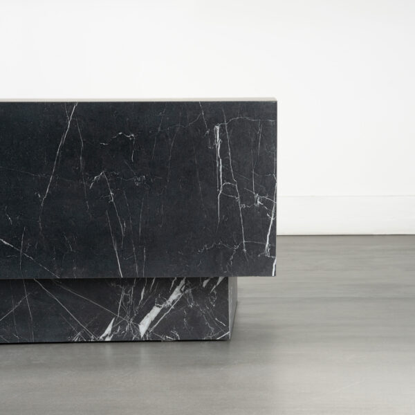 Rectangle Coffee Table Black Marquina