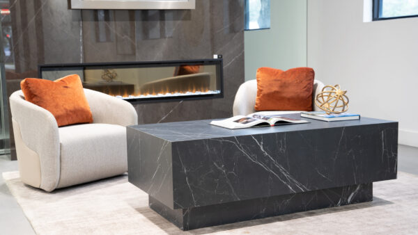 Rectangle Coffee Table Black Marquina
