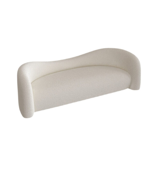 Nordic apartment curved home living room sofa