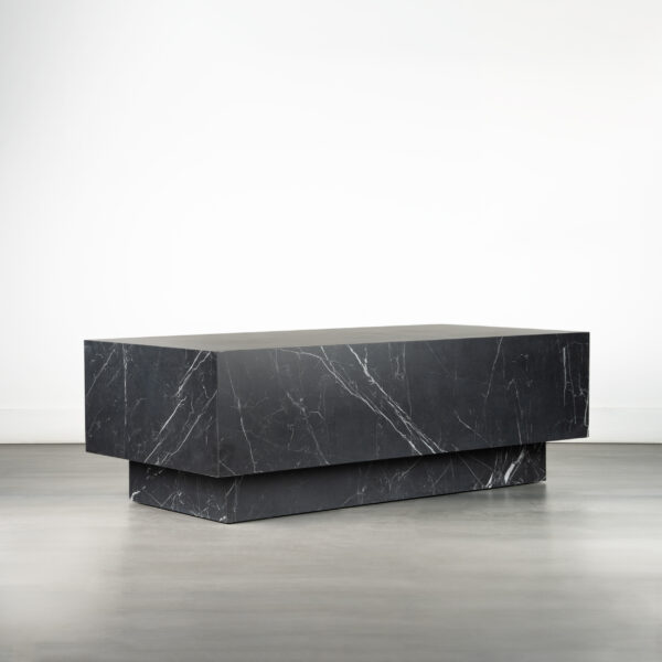 Rectangle Coffee Table Black Marquina