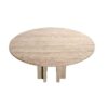 120cm Travertine Dining Table