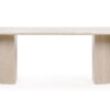 250CM Travertine Dining Table