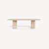 280CM Travertine Dining Table