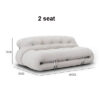 944 soriana 3 seat sofa