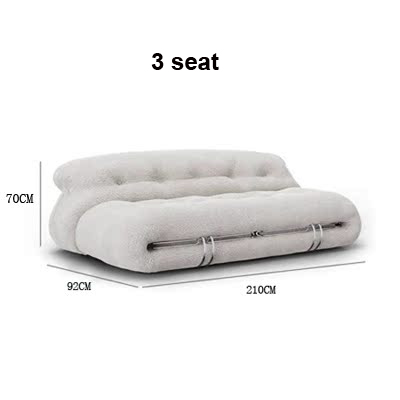 944 soriana 3 seat sofa