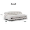 944 soriana 3 seat sofa