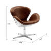 Aviator Retro Industrial Chair