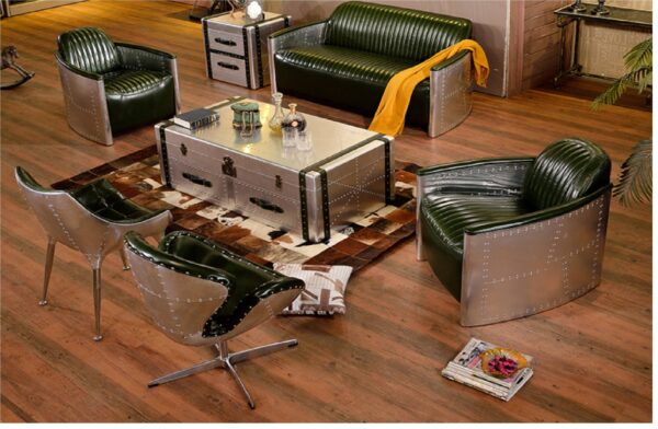 Aviator Retro Industrial Chair