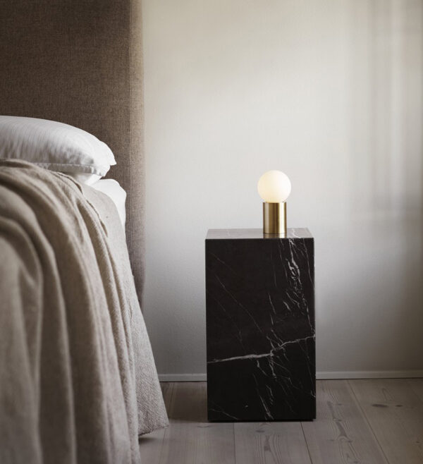 Black Marble Plinth