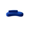 Klein Blue Curved Sofa