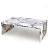 Bulgari Purple Marble Tea Table