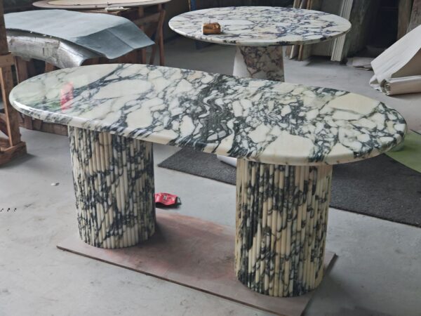 Bulgari marble dining table