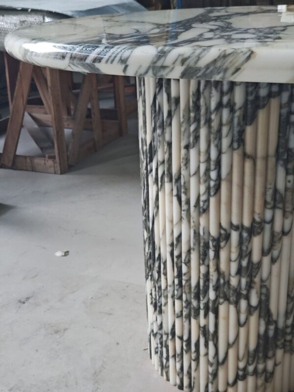 Bulgari marble dining table
