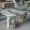 Bulgari marble dining table