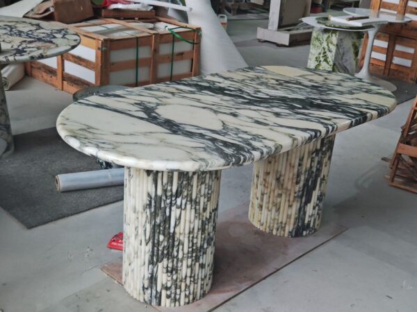 Bulgari marble dining table