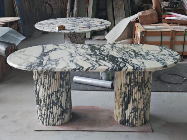 Bulgari marble dining table