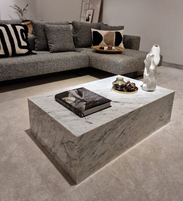 Marble Cube Coffee Table