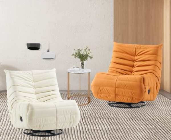 Caterpillar Fabric Lazy Sofa