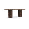 Dark Emperador Marble Dining Table