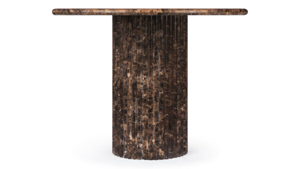 Dark Emperador Marble Dining Table