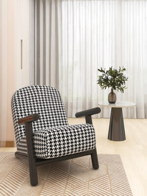 Fabric Lounge Chair