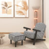 Fabric Lounge Chair