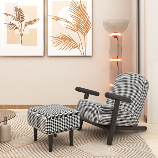 Fabric Lounge Chair