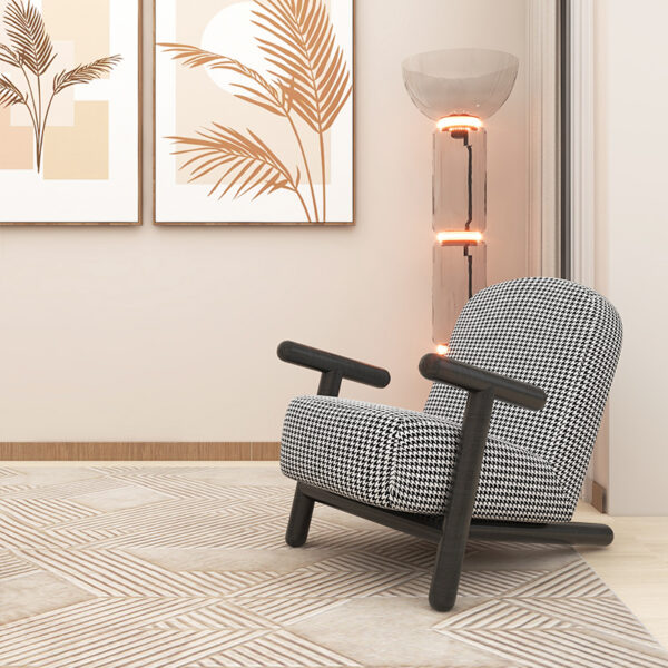 Fabric Lounge Chair