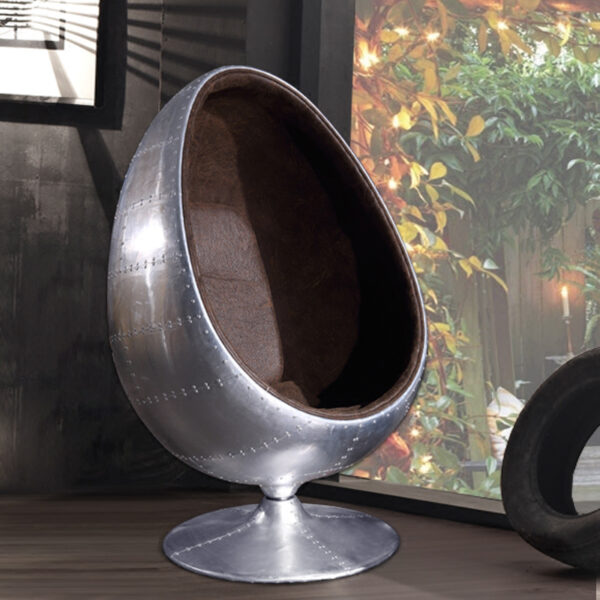 Fiberglass Aviator Egg Chair