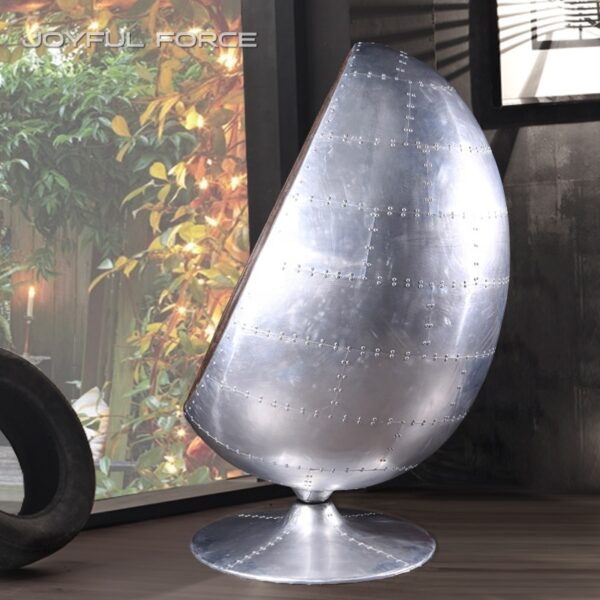 Fiberglass Aviator Egg Chair