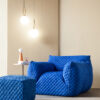 Klein Blue Single Sofa