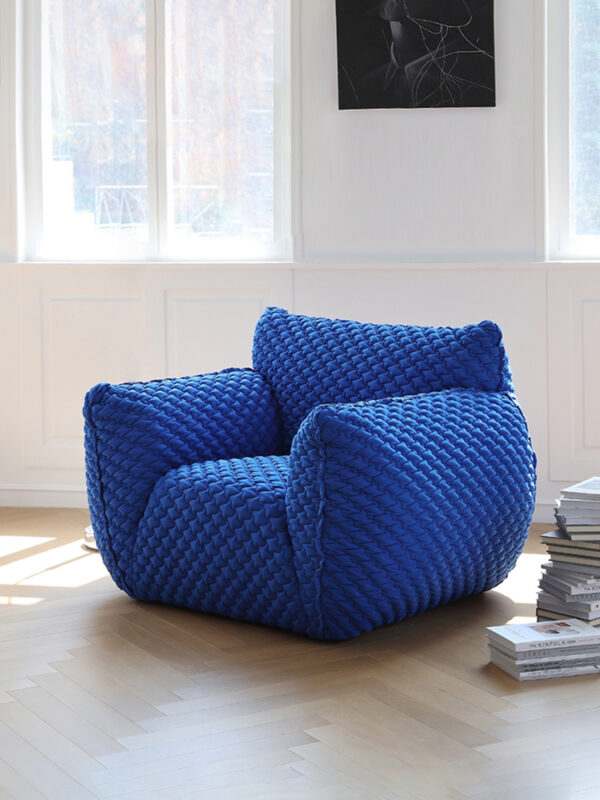 Klein Blue Single Sofa