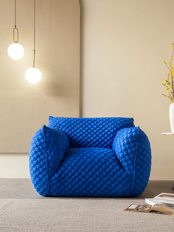 Klein Blue Single Sofa