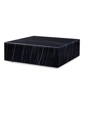 Lauren Black Gold Marble Coffee Table