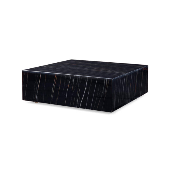Lauren Black Gold Marble Coffee Table
