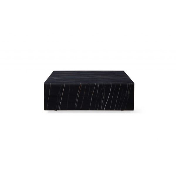 Lauren Black Gold Marble Coffee Table