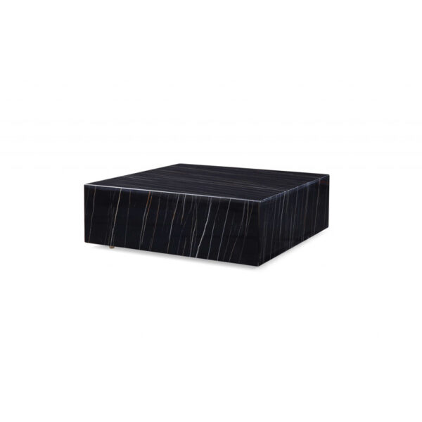 Lauren Black Gold Marble Coffee Table