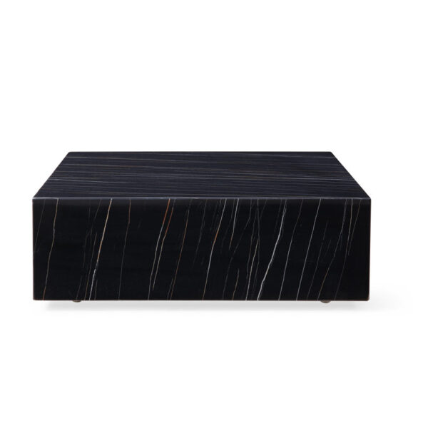 Lauren Black Gold Marble Coffee Table