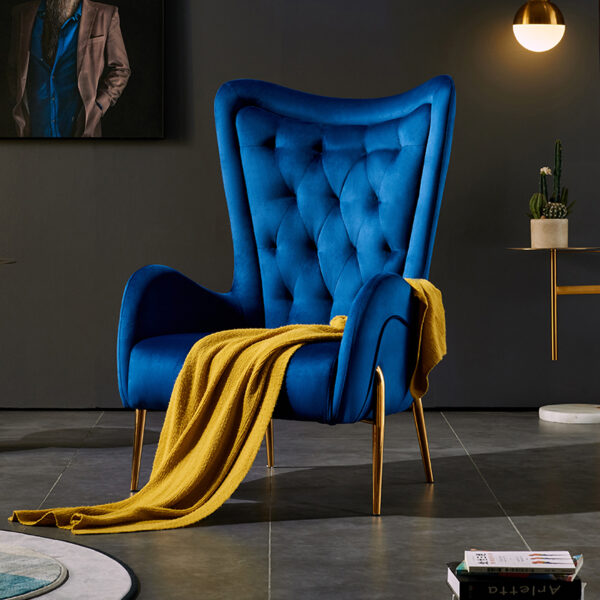Grey Leather Dining Chair
