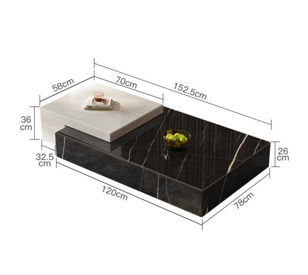 Luxury Marble Coffee Table