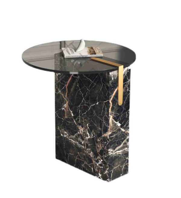 Marble Corner Table