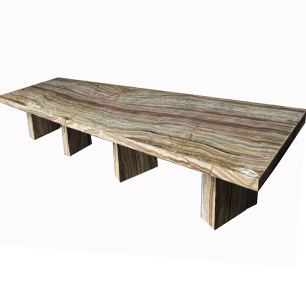 Outdoor Stone 10-12 Seats Rectangular Dining Table