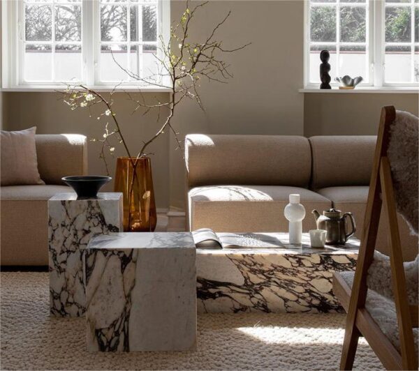 Rectangular Plinth Block Coffee Table