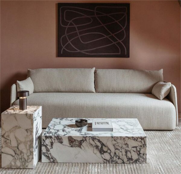 Rectangular Plinth Block Coffee Table