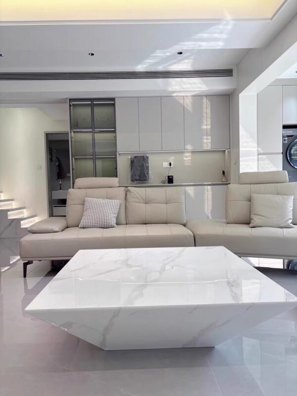 Rectangular coffee table